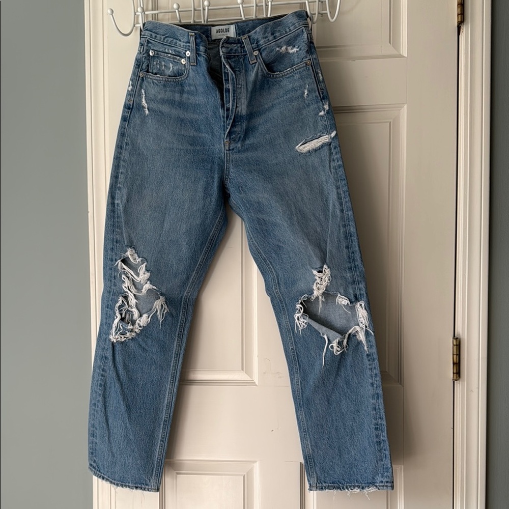Agolde Distressed 90s jeans